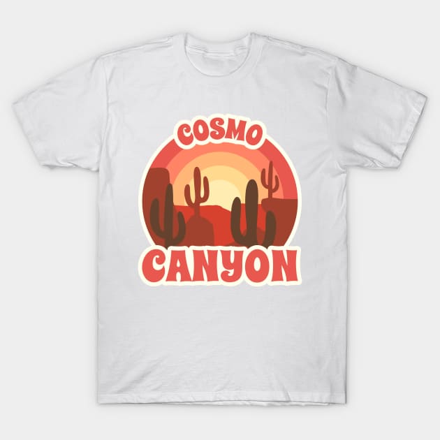 Cosmo Canyon T-Shirt by Popstarbowser